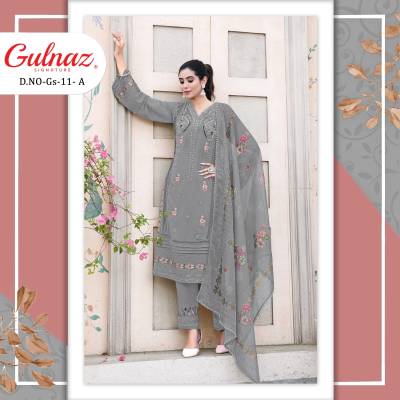 GS 11 BY GULNAZ PURE HEAVY GEORGETTE SALWAR KAMEEZ EXPORTER IN SURAT